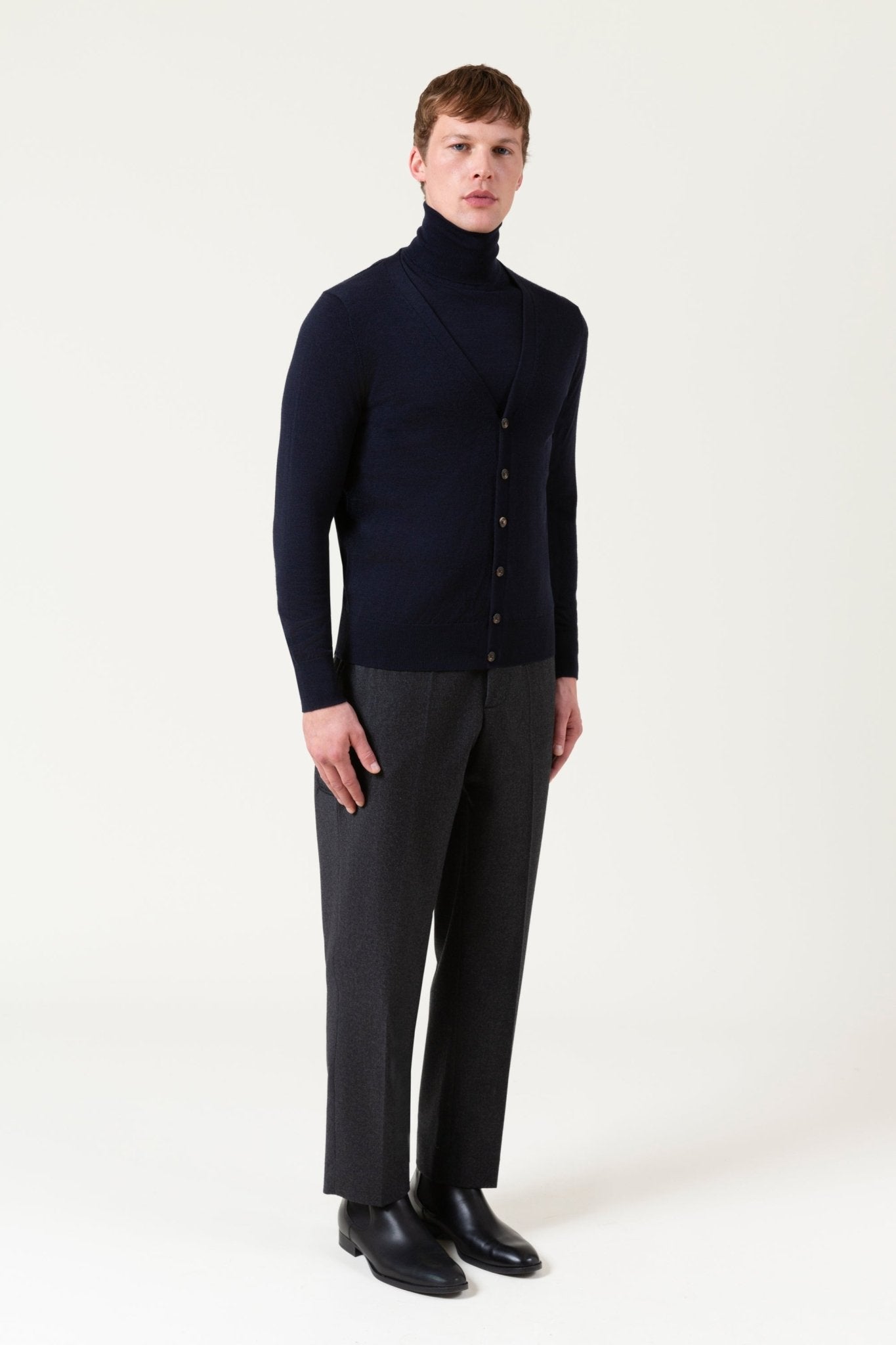 Cardigan Hoffman In Lana Merino - autore - au Maglioni