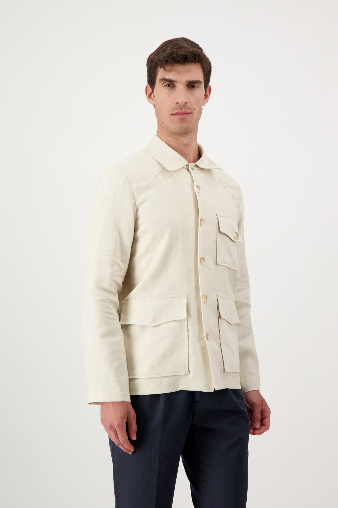 Giacca Fiennes in Lino - autore - au Giacche