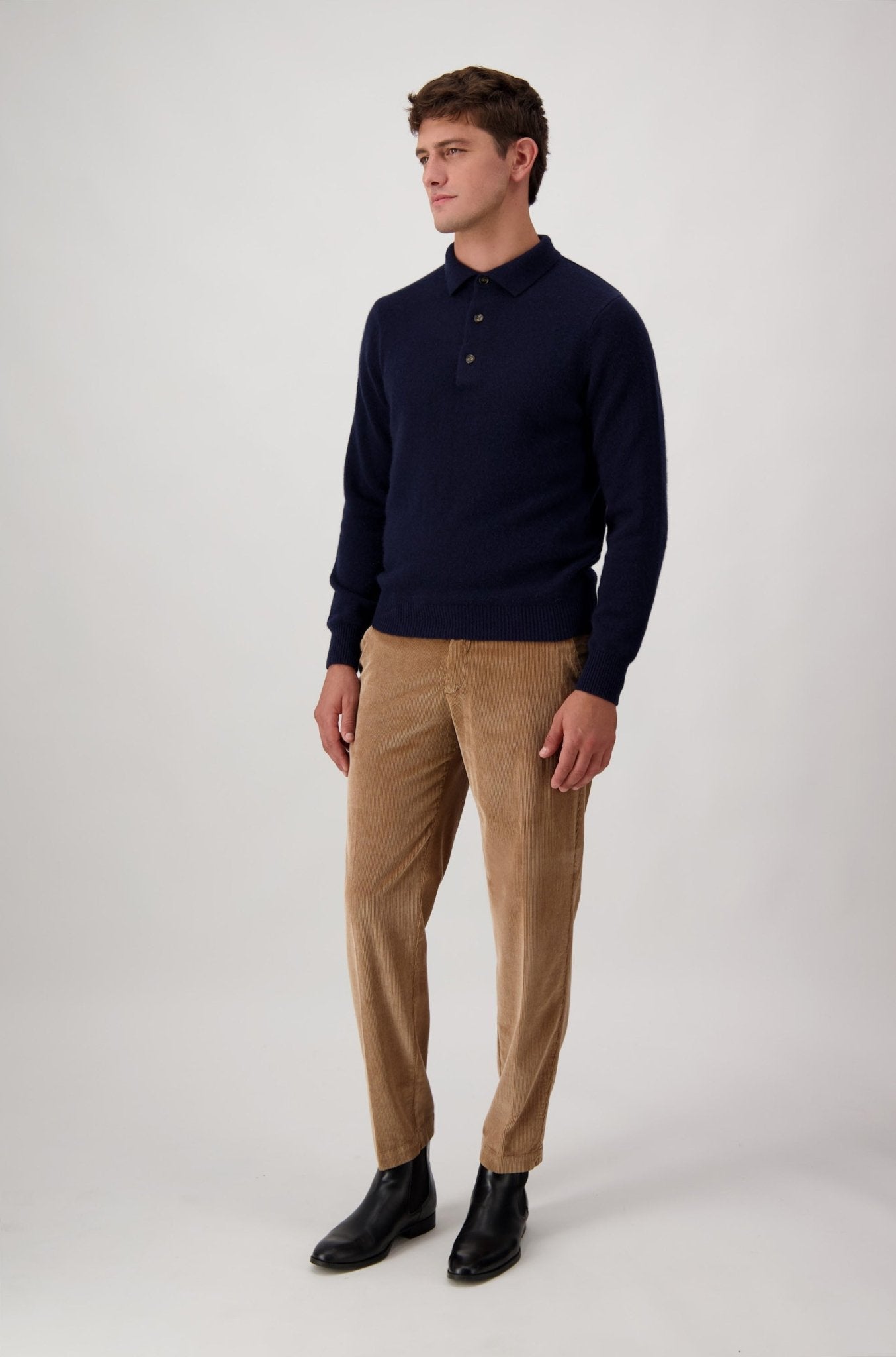 Maglia Polo Scheffler In Lana E Cashmere - autore - au Maglioni