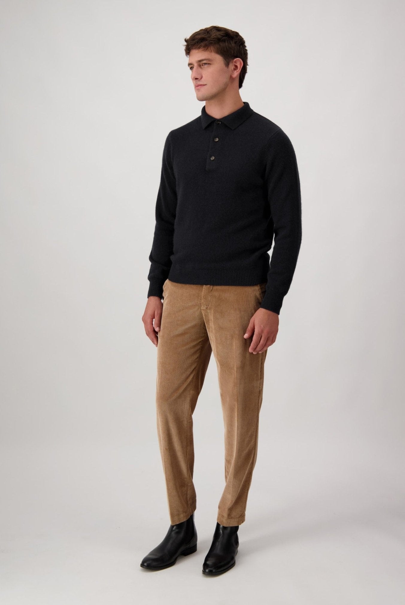 Maglia Polo Scheffler In Lana E Cashmere - autore - au Maglioni