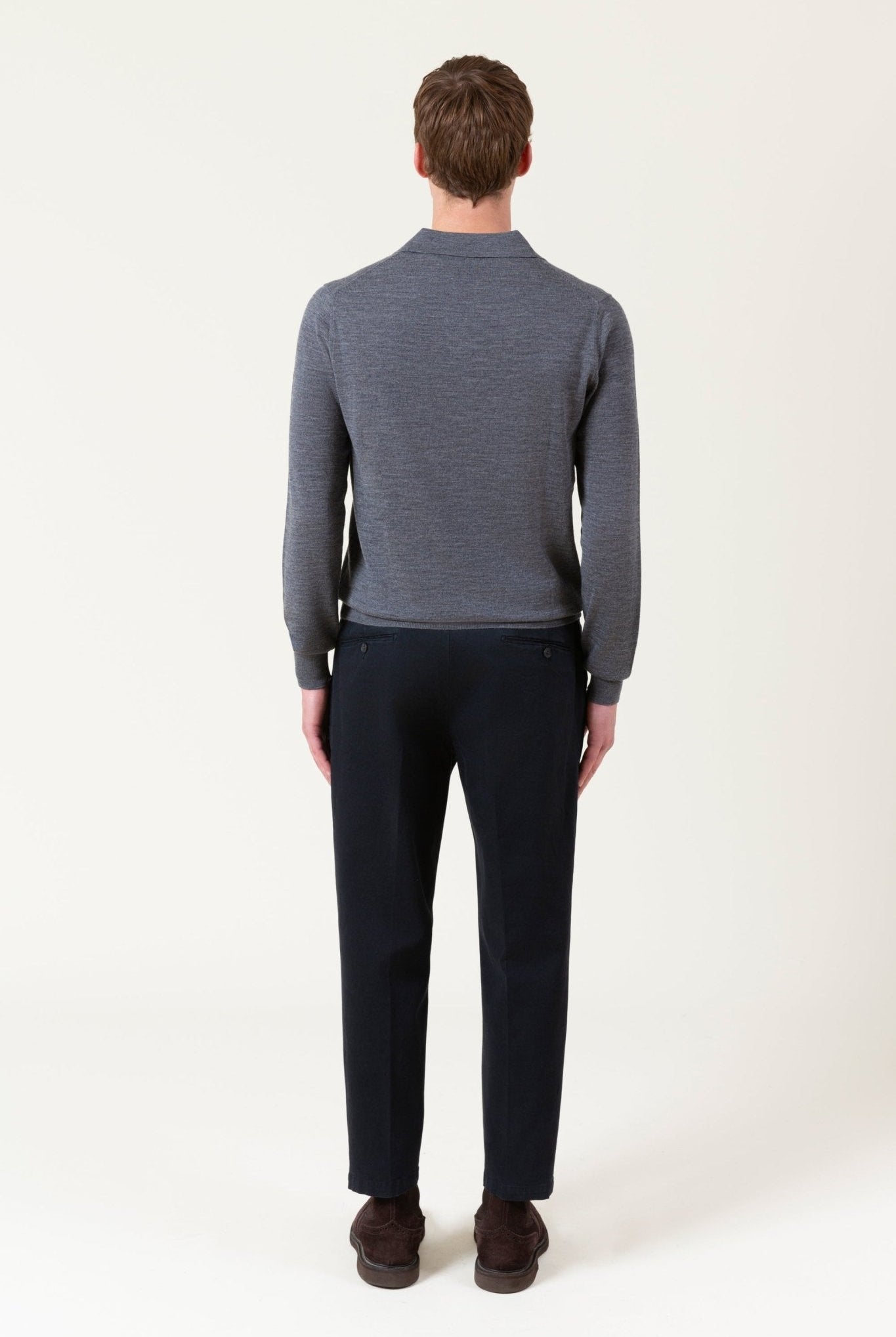 Maglia Polo Stewart In Lana Merino - autore - au Maglioni