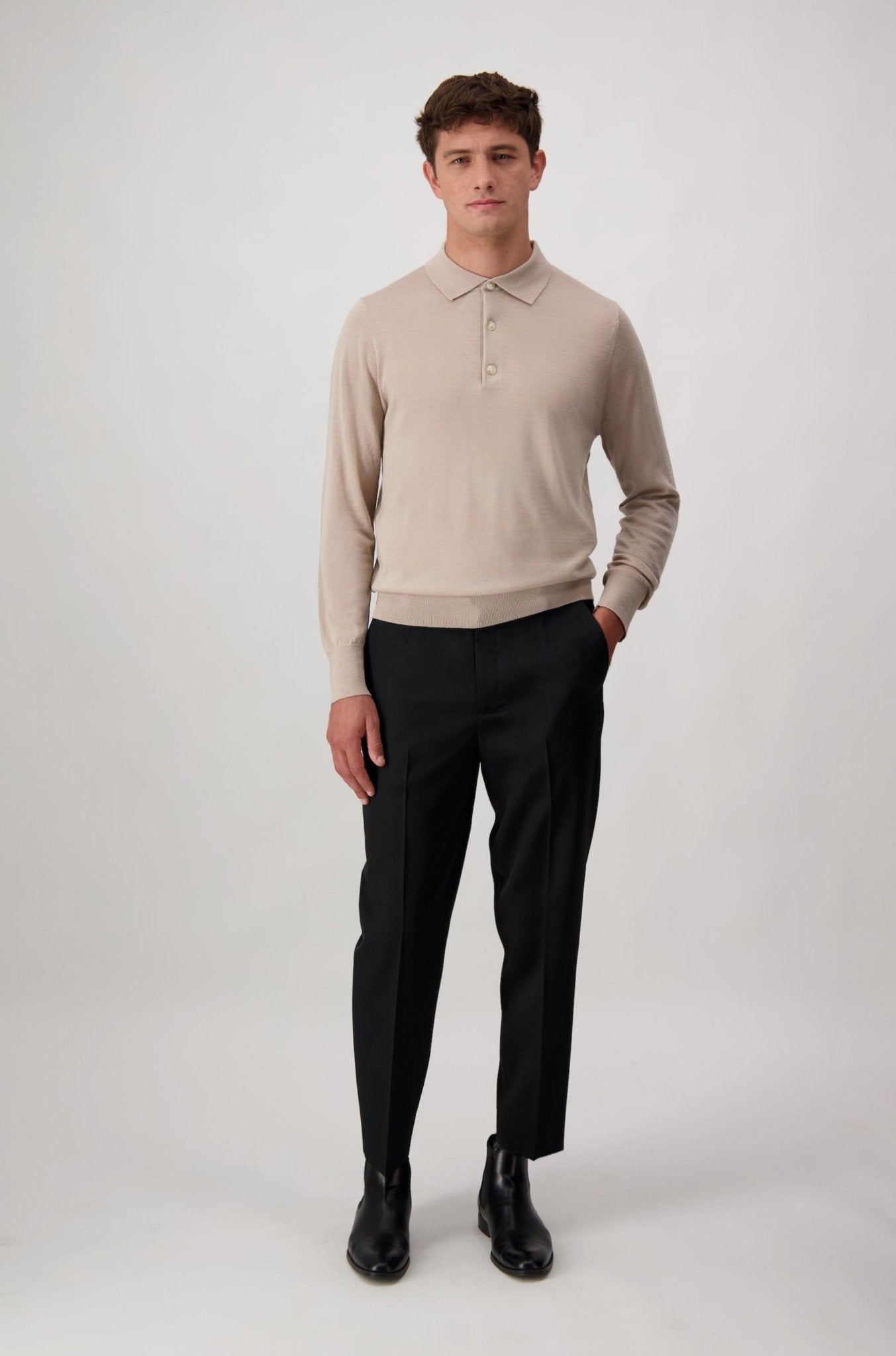 Pantalone Driver In Lana - Autore Pantaloni