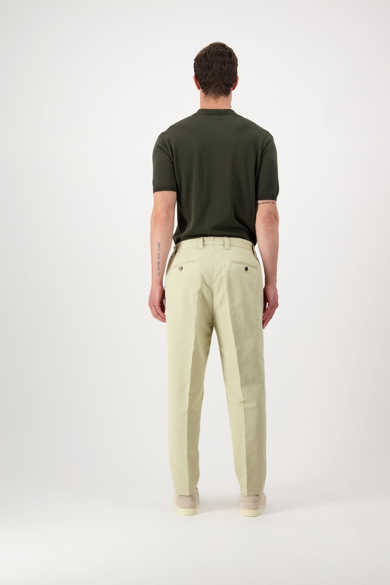 Pantalone Livingstone in Cotone e Lino - autore - au Pantaloni