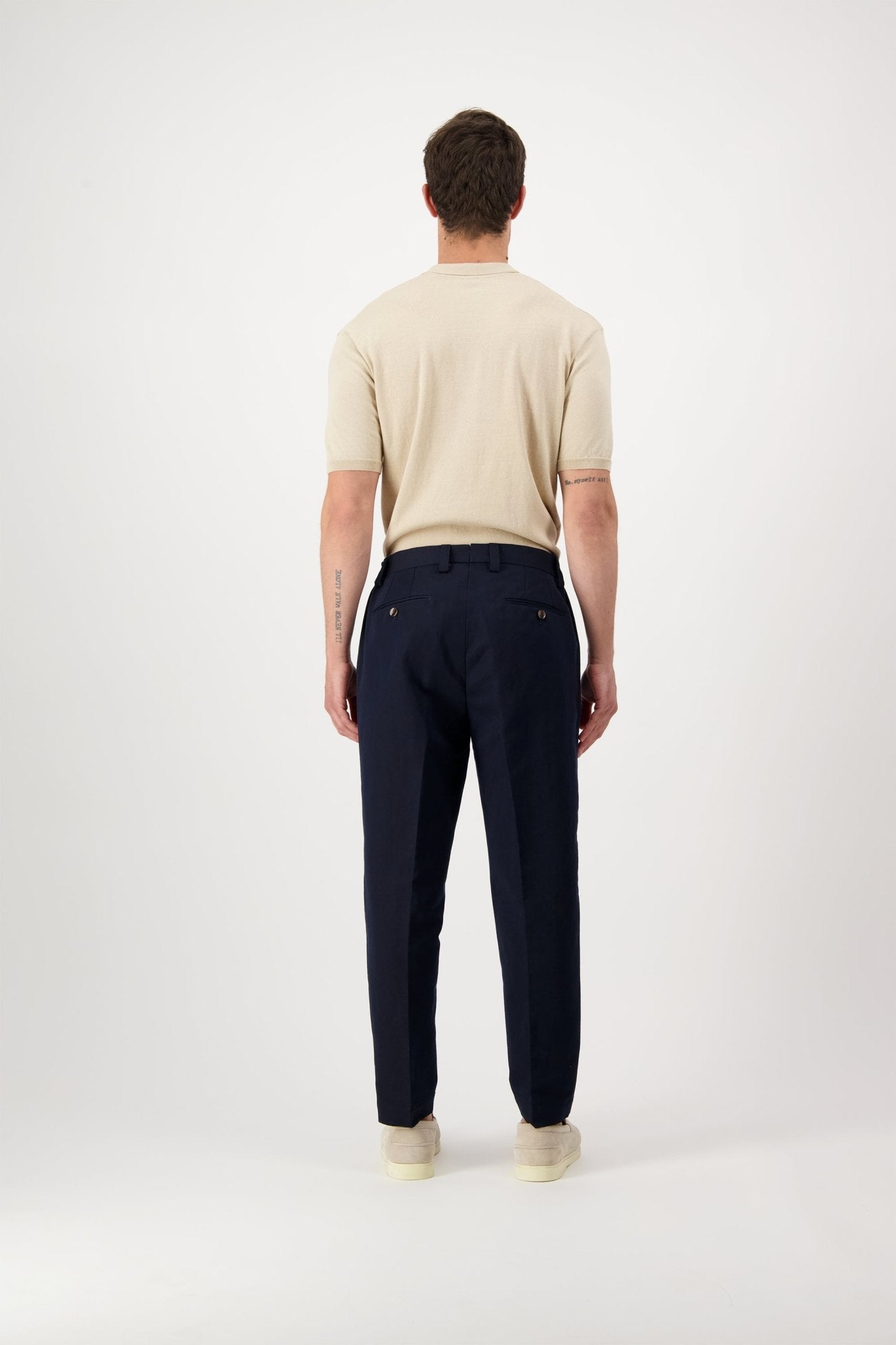 Pantalone Livingstone in Cotone e Lino - autore - au Pantaloni