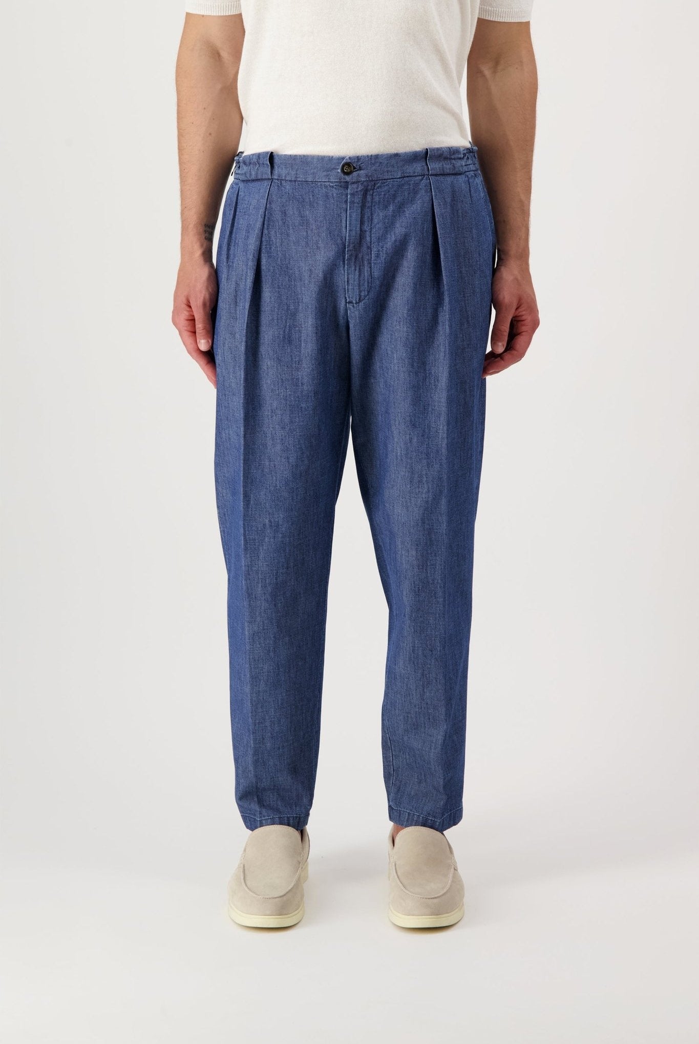 Pantalone Portobello in Denim - autore - au Pantaloni