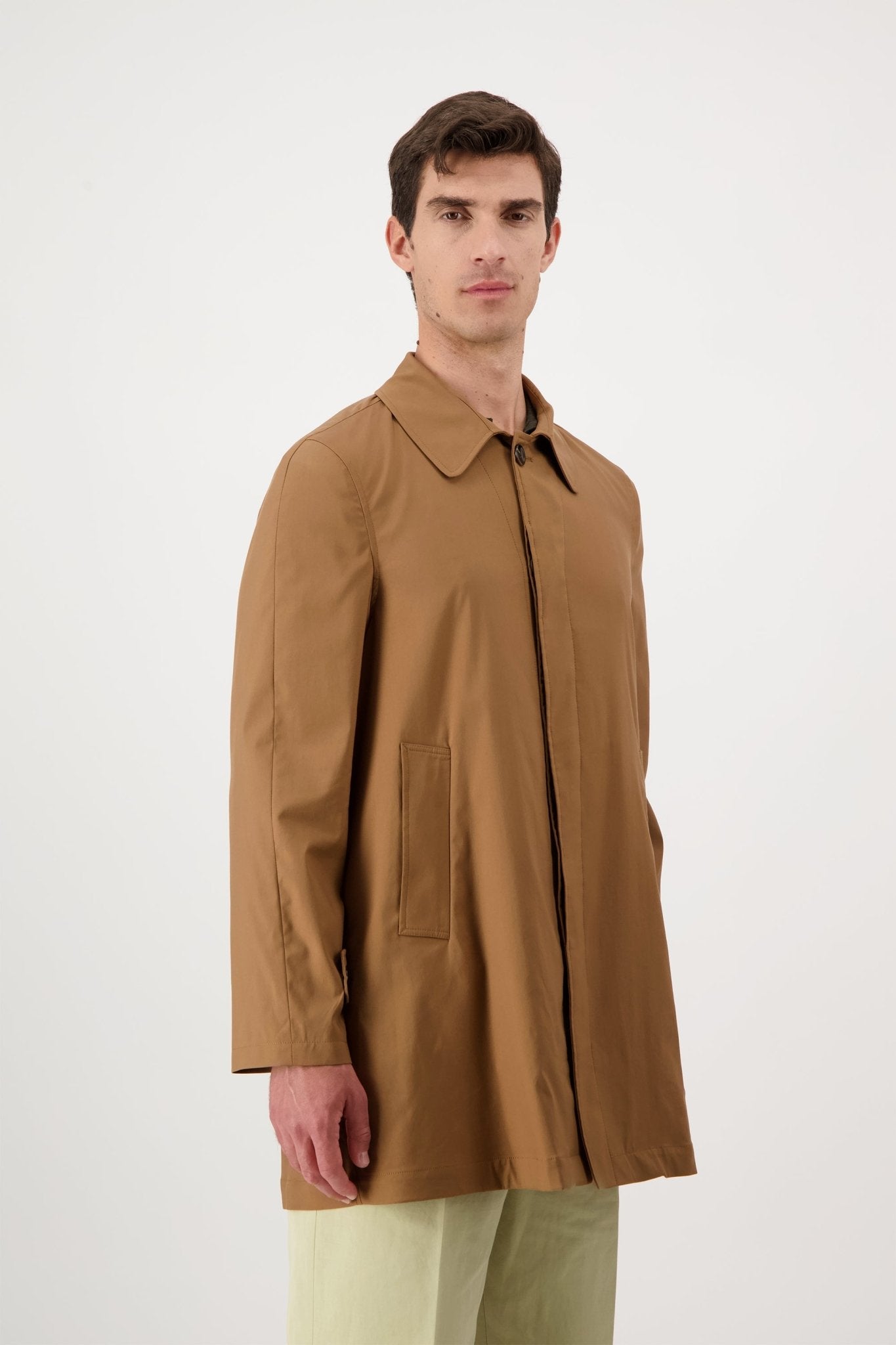 Trench Horn in Cotone - autore - au Trench