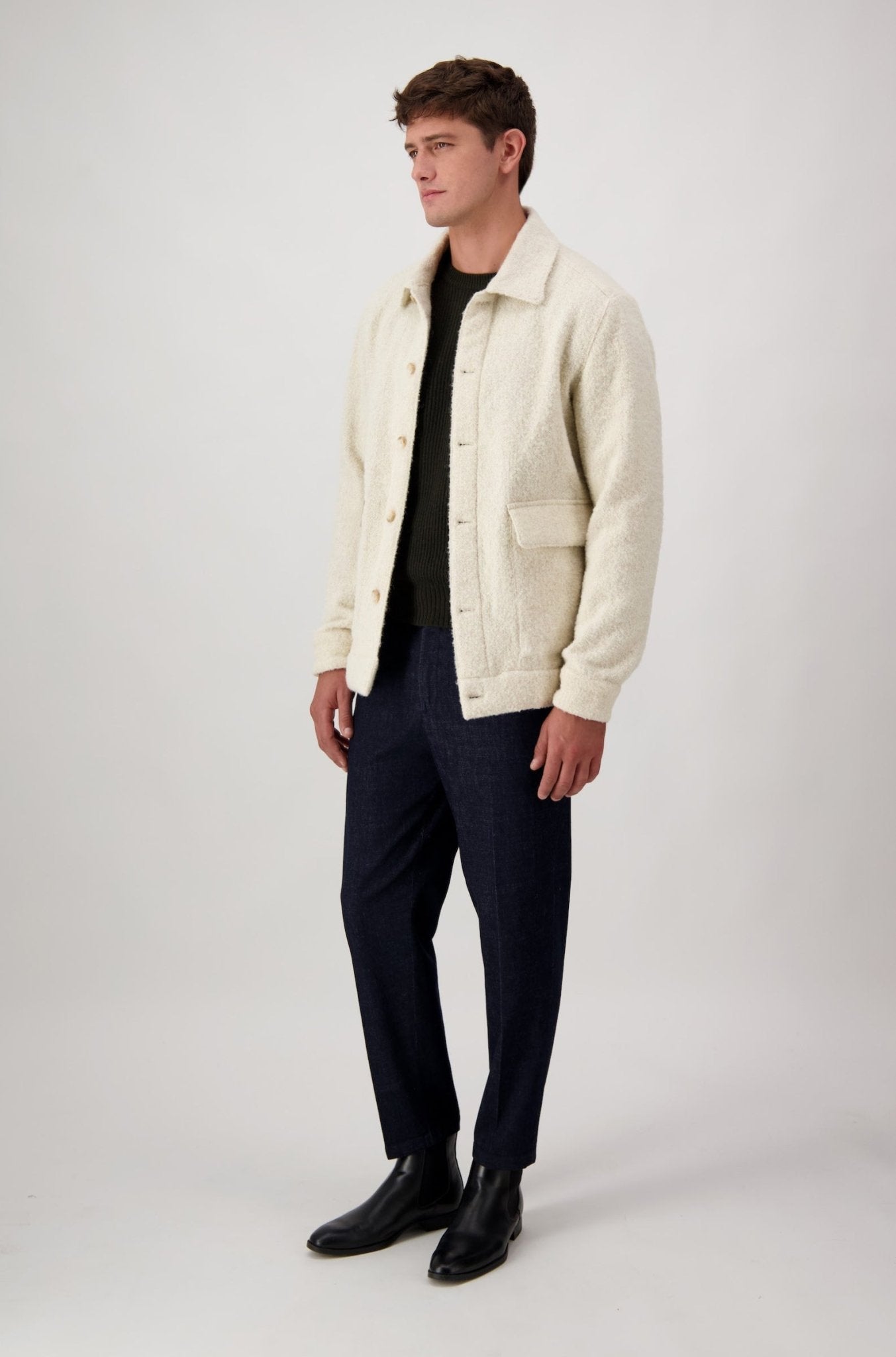 Giacca Craig In Lana Spazzolata - autore - au Giacche