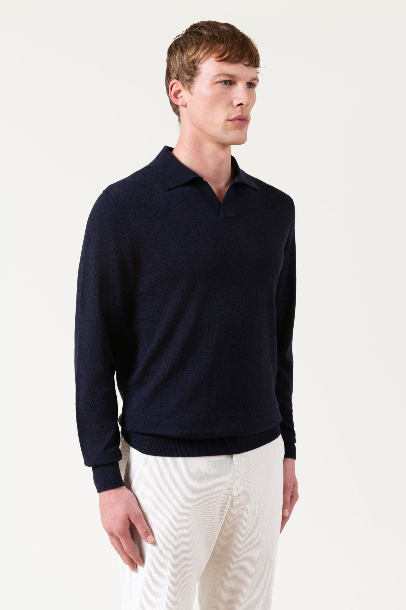 Maglia Polo Stewart In Lana Merino - autore - au Maglioni
