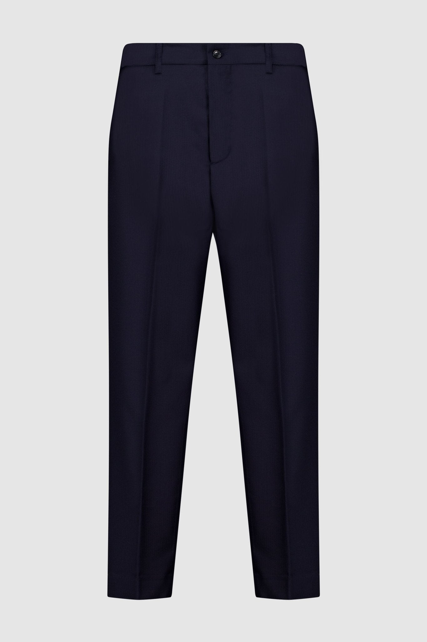 Pantalone Basquiat In Lana blu - autore - au Pantaloni