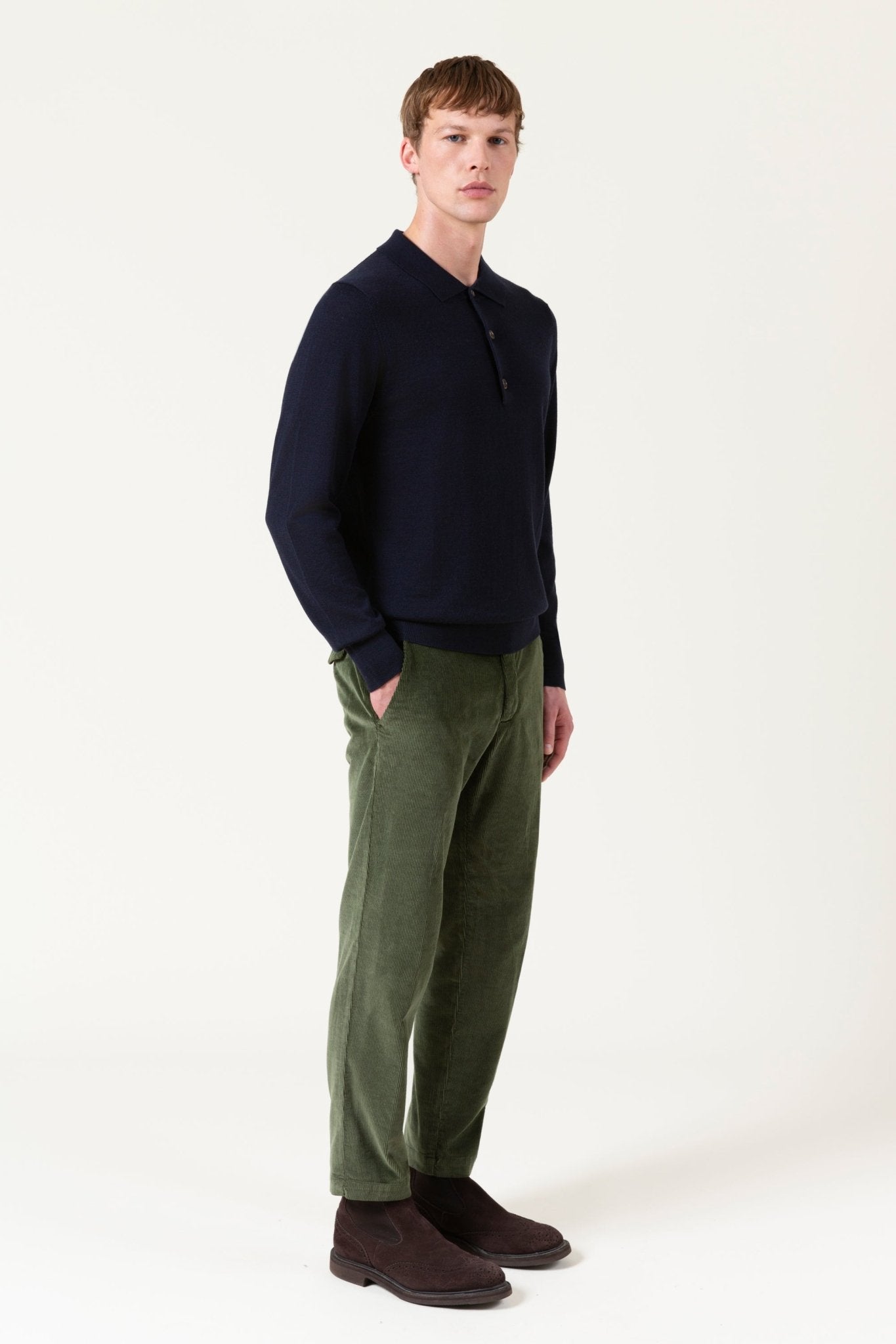 Pantalone Newman Effetto Velluto - autore - au Pantaloni